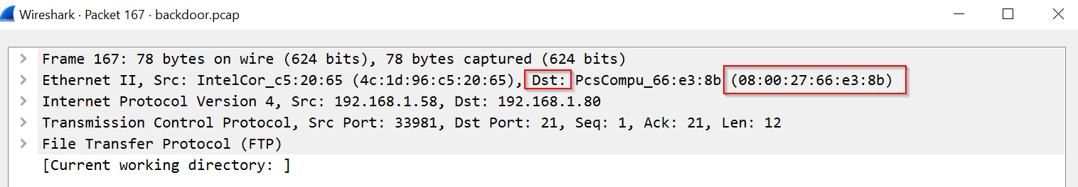 Destination MAC Address